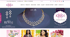 Desktop Screenshot of kisna.com